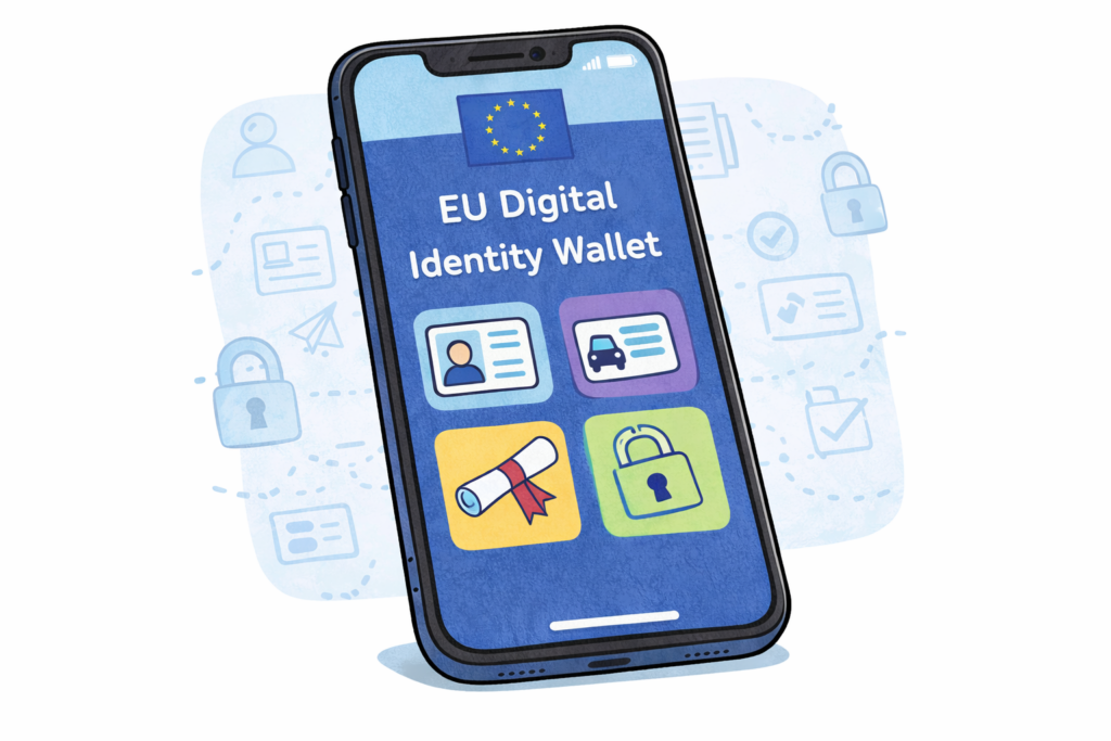 Digilompakko puhelimessa